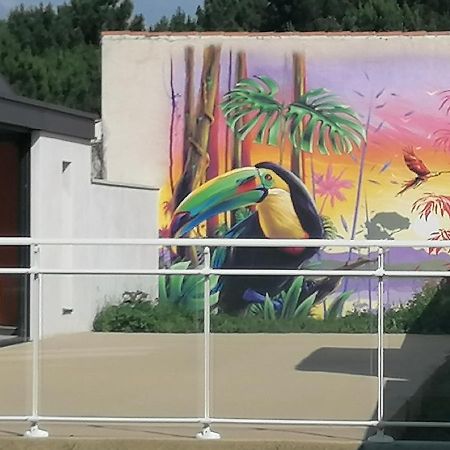 Le Vaisseau Maison Avec Piscine/Parking/Wifi/Plages 5Kms Ле Мат Екстериор снимка