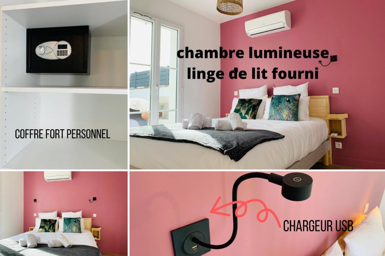 Le Vaisseau Maison Avec Piscine/Parking/Wifi/Plages 5Kms Ле Мат Екстериор снимка