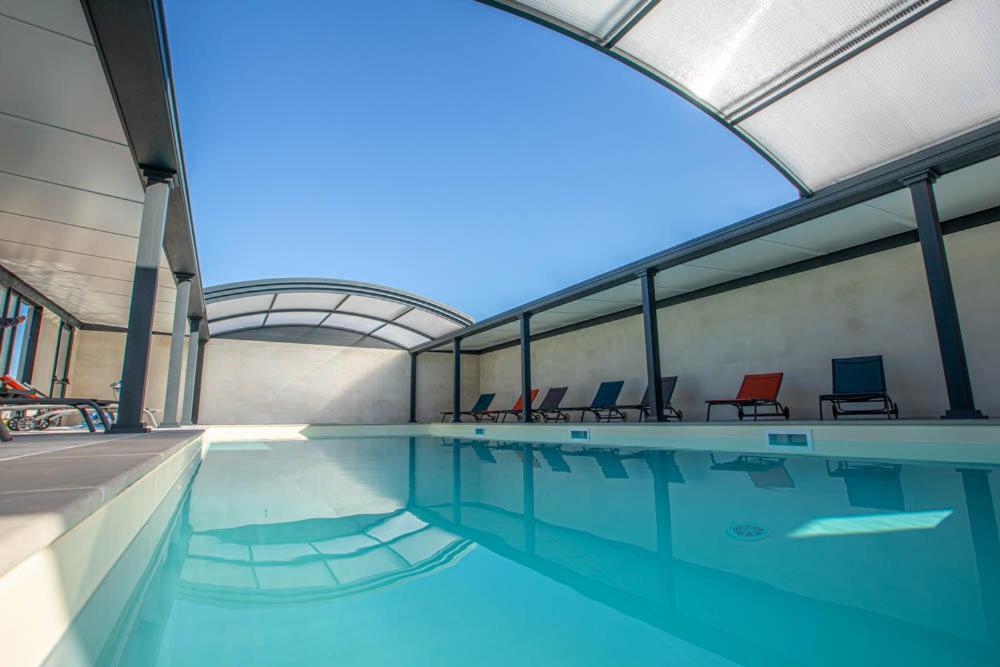 Le Vaisseau Maison Avec Piscine/Parking/Wifi/Plages 5Kms Ле Мат Екстериор снимка